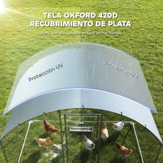 Gallinero Exterior 2.8x1.7x1.9m
