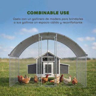 Gallinero Exterior 2.8x1.7x1.9m
