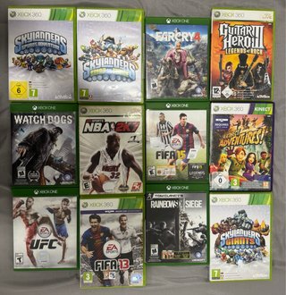 Pack 12 Juegos Xbox 360/One