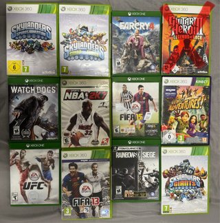 Pack 11 Juegos Xbox 360/One