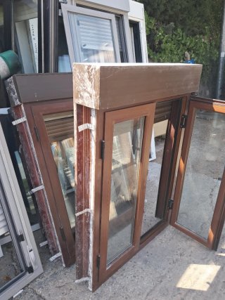 3 Ventanas de madera y cristal