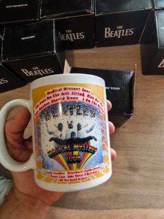 Collezione tazze Beatles