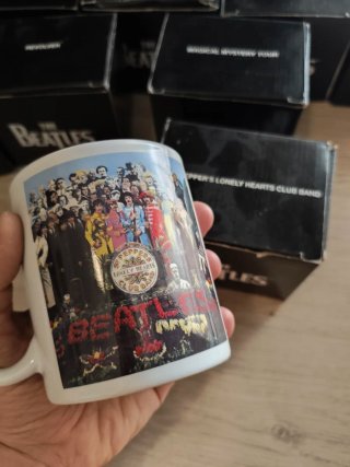 Collezione tazze Beatles