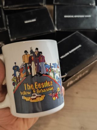 Collezione tazze Beatles