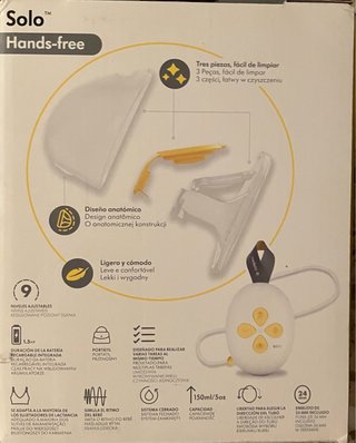 Sacaleches Medela Solo Hands-free (1 unidad)
