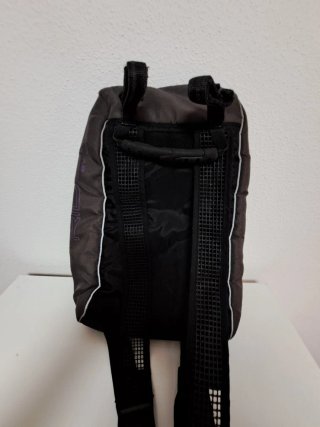 Mochila para carrito gris