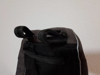Mochila para carrito gris