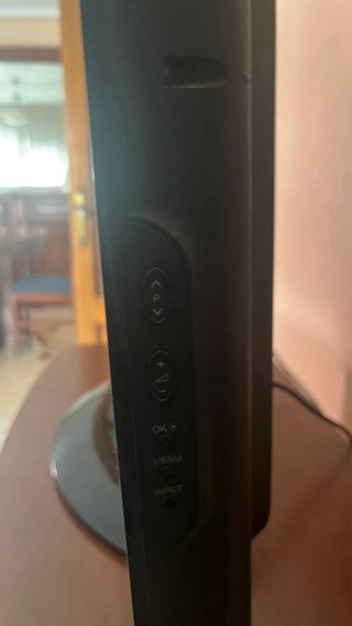 Televisión LG Negra