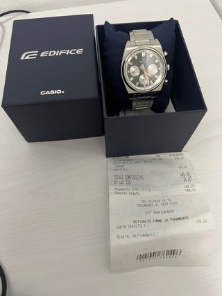Casio Edifice EFB-730D Negro Cronógrafo