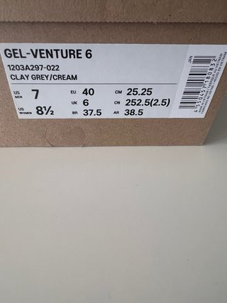 Zapatillas Asics Gel Venture 6 Talla 40