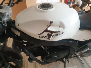 Hyosung Comet GT 125 Blanca