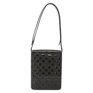 LOUIS VUITTON Damier Vernis Club Bag Green Petrol