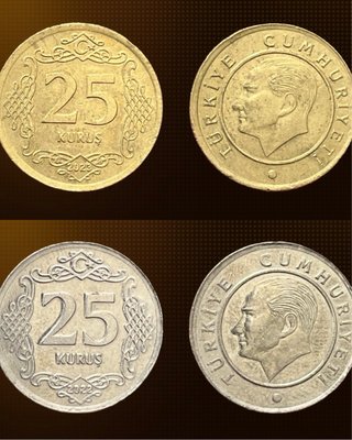 🇹🇷 Turquía 🇹🇷 Lote monedas