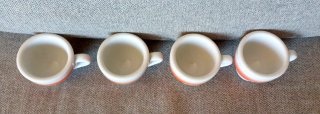 4 Tazzine Caffè HAG Vintage