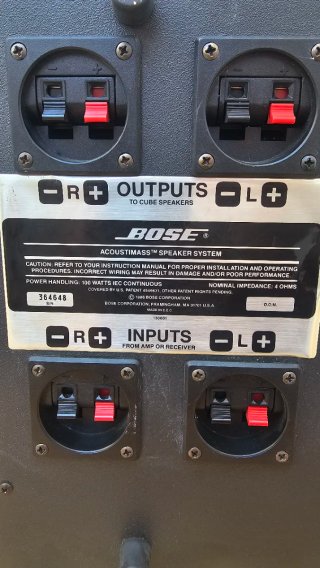 Bose Acoustimass 5 Serie 1