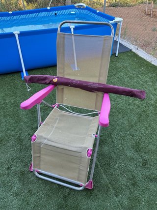 Pack Silla plegable y Sombrilla Playa