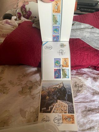Cartellina filatelica Rep. San Marino 1995