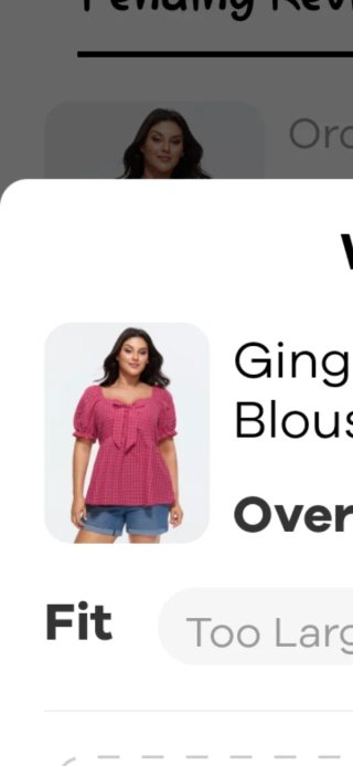 Blusa cuadros rosa talla 52 nueva