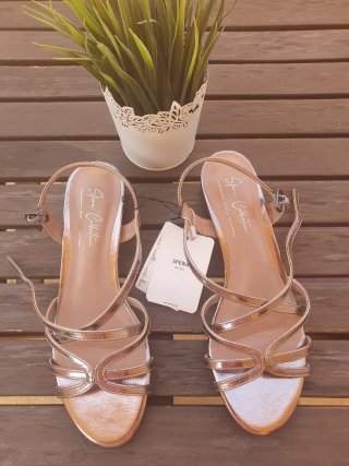 Sandalias Sfera Collection cobre
