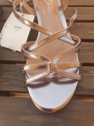 Sandalias Sfera Collection cobre