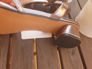 Sandalias Sfera Collection cobre