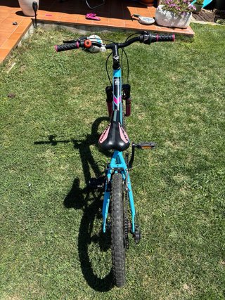 Bicicleta Megamo 20 Niña Azul/Rosa