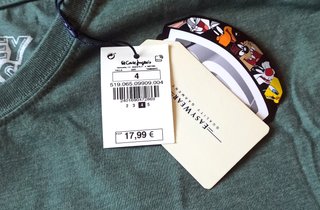 Camiseta chico Looney Tunes Talla L (A ESTRENAR)
