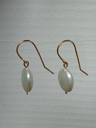 Pendientes Perlas Barrocas agua dulce