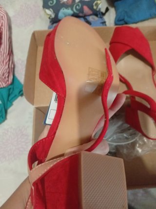 Zapatos de tacón Marypaz rojos