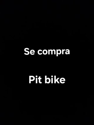 Pit bike