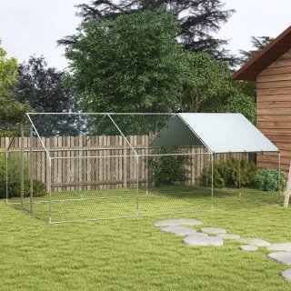 Gallinero Exterior Grande Acero Galvanizado