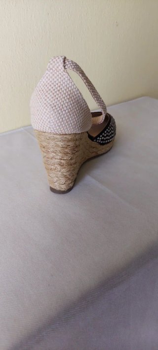 Espadrillas Nere  Zeppa Tg 40