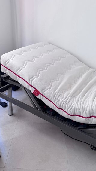 Cama articulada HUKLA 90x190 + colchón