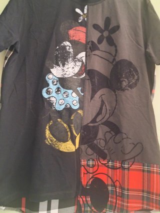 Camiseta Desigual Minnie Mouse Tartán