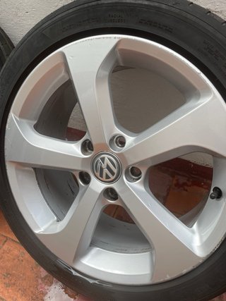 Neumaticos con Llantas (4) Volkswagen 17 GTD