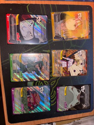 Cartas Holo Naruto Mythos 1ª Edición