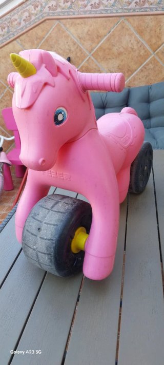 Correpasillos Unicornio Rosa