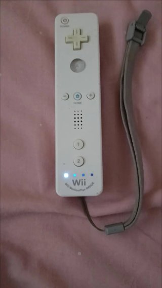 Mando Wii Wiiu, Motion Plus +, Nunchuk Blanco