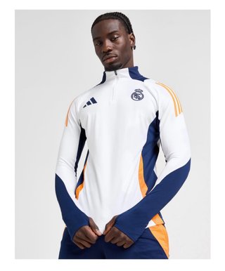 Sudadera Blanca Oficial Real Madrid Adidas OFERTA