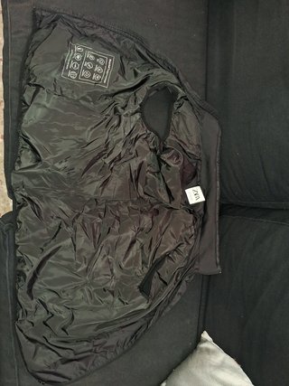 Chaleco acolchado Zara negro