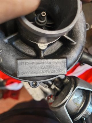Turbo Citroen 1.6 HDI