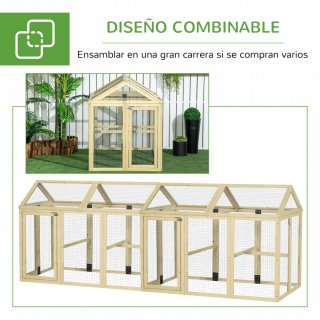 Gallinero Exterior 140x88.5x106 cm