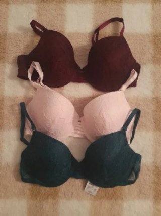 Pack 3 Sujetadores encaje Primark SIN ESTRENAR!