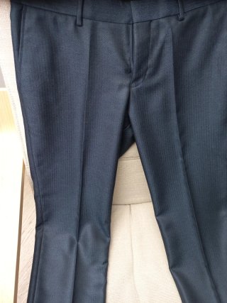 Traje azul espiga Talla 52/44