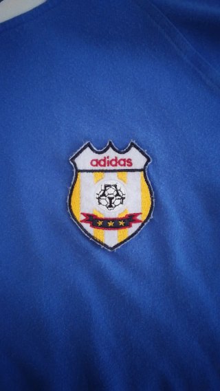 Camiseta Adidas Retro Fútbol azul