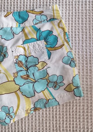 Shorts de baño florales
