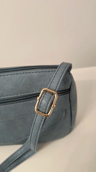 Bolso bandolera mujer azul
