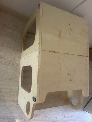 Torre de aprendizaje madera