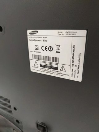 Televisor Samsung Negro