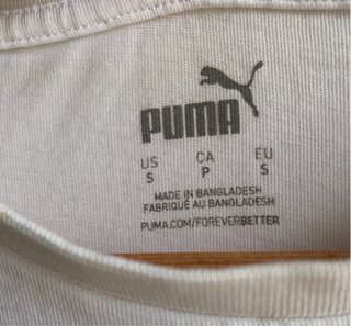 Camiseta Puma Blanca Talla S hombre